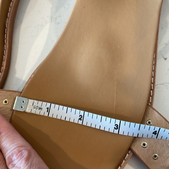 Tan ankle strap sandals size 40 - Picture 5 of 6